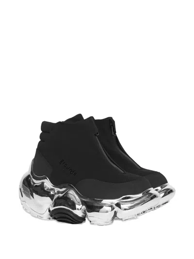 Grounds Moopie Weather Chrome 955 Sneakers In Black