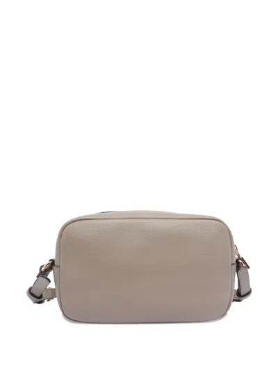 Liu •jo Logo-plaque Shoulder Bag In Brown