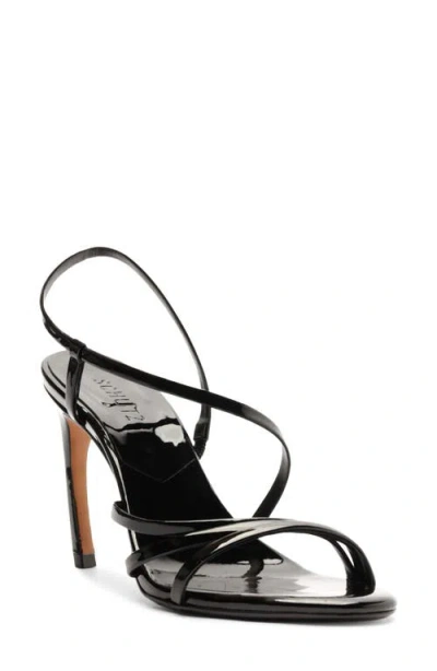 Schutz Annie Curve Heeled Sandal In Black, Women's At Urban Outfitters In Black
