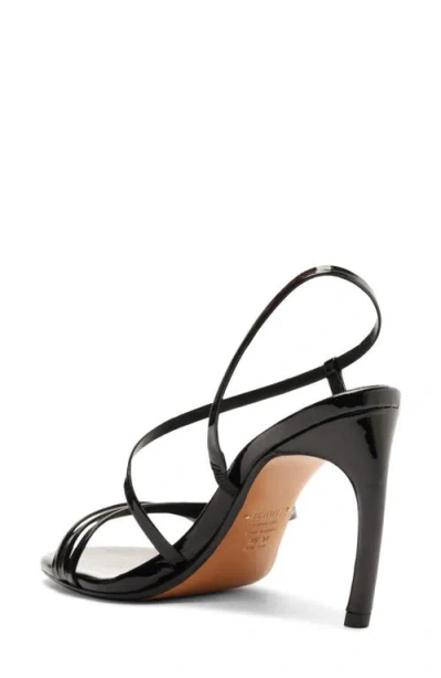Schutz Annie Curve Heeled Sandal In Black, Women's At Urban Outfitters In Black