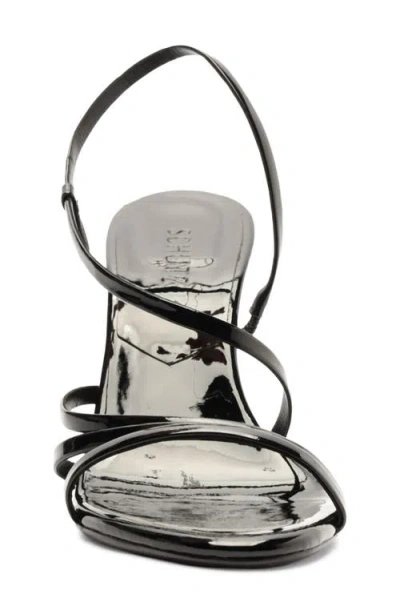 Schutz Annie Curve Heeled Sandal In Black, Women's At Urban Outfitters In Black