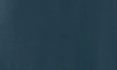 Eileen Fisher Stretch Jersey Knit Jewel Neck Dress In Blue