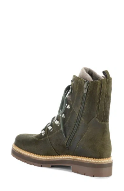 Bos. & Co. Adley Waterproof Wool Boot In Green