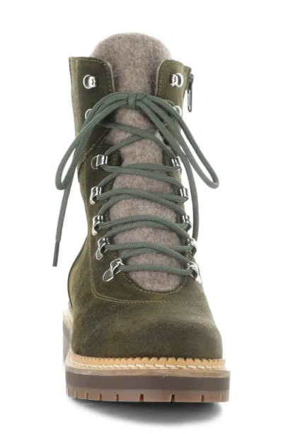 Bos. & Co. Adley Waterproof Wool Boot In Green