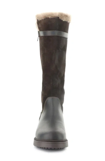 Bos. & Co. Neva Waterproof Genuine Shearling Boot In Brown