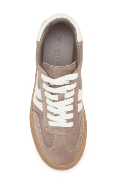 Steve Madden Dodge Platform Sneaker In Brown