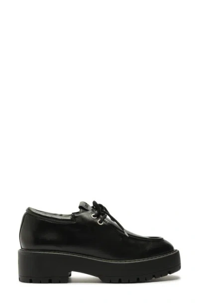 Schutz Cia Moc-toe Platform Shoe In Black, Women's At Urban Outfitters In Black