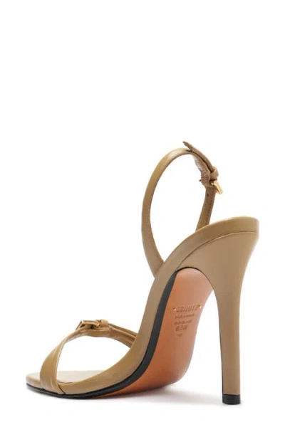 Schutz Aurora Slingback Sandal In Nude
