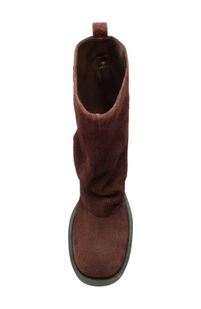 Schutz Keira Cloak Boot In Brown