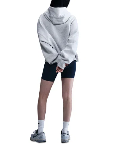 Nike Women's  Sportswear Phoenix Fleece Over-oversized Hoodie In Gray