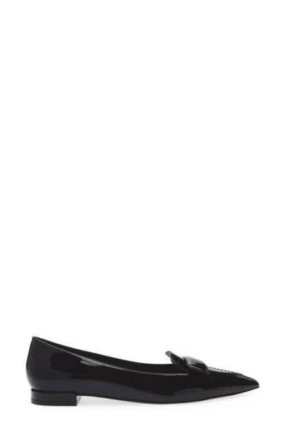 Stuart Weitzman Sovinnie Flat In Black