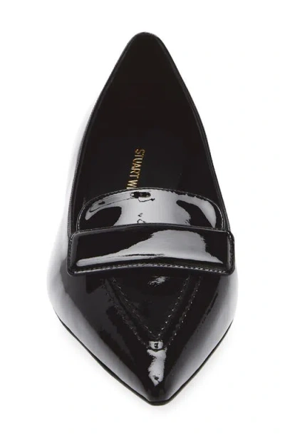 Stuart Weitzman Sovinnie Flat In Black