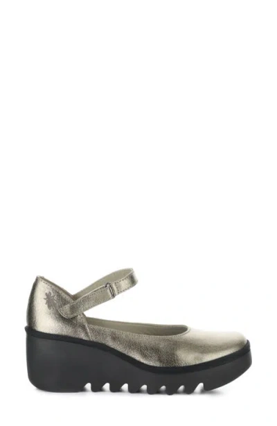 Fly London Bawo Platform Wedge Pump In Multi