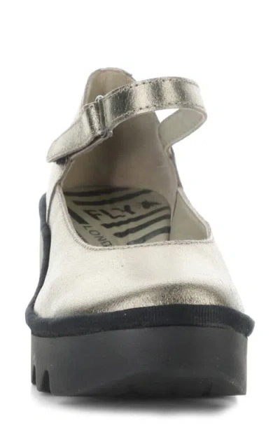 Fly London Bawo Platform Wedge Pump In Multi