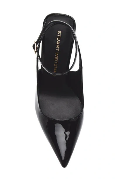Stuart Weitzman 85mm Vinnie Strap Pump In Black