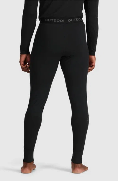 Outdoor Research Alpine Onset 150 Merino Wool Blend Base Layer Pants In Black