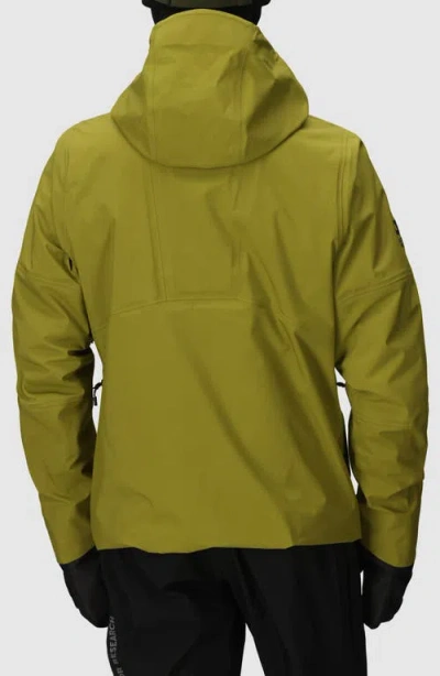 Outdoor Research Hemispheres Team Gore-tex® Waterproof Jacket In Green