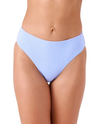 Roxy Juniors' Haleiwa Hipster Bikini Bottoms In Blue