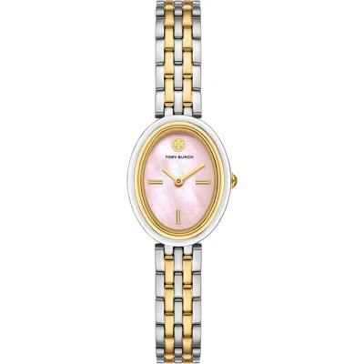 Tory Burch Oval Watch In Multi
