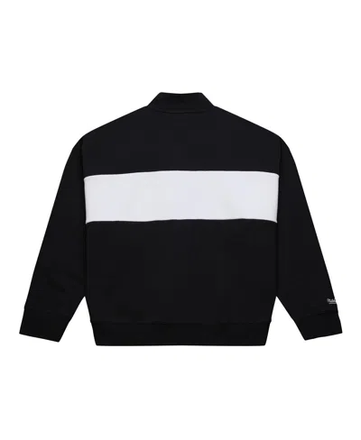 Mitchell & Ness Mitchell Ness Women's Black Dallas Cowboys Quarter-zip Jacket In Black