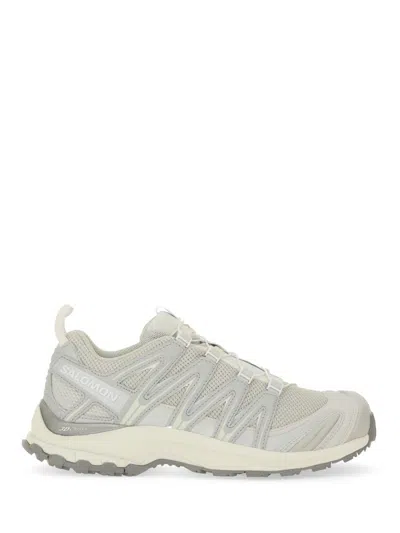 Salomon Valentino Garavani Two-tone Leather And Fabric Low-top Ms-2960 Sneakers