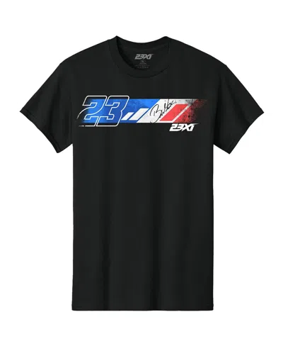 23xi Racing Men's Black Bubba Wallace Mobil 1 Car T-shirt In Black