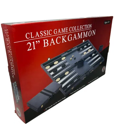 John N. Hansen Co. Classic Game Collection 21" Backgammon Set In Multi