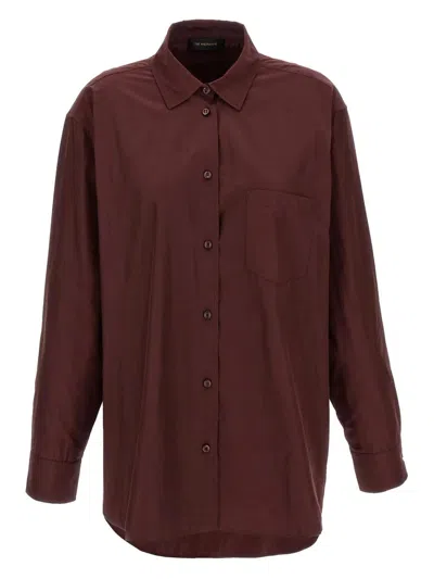 The Andamane Cotton Sweater In Clothing In Red