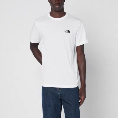 The North Face Simple Crew Neck T-shirt Dome In White