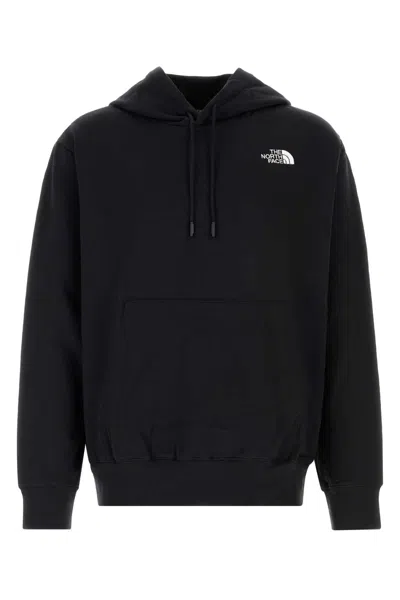 The North Face Hoodie With Adjustable Drawstring And Kangaroo Pocket In Black