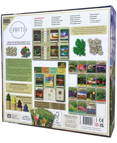 Inside Up Games Maxmie Tardif Earth Board Game In Multi