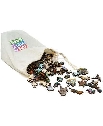 Areyougame Wooden Jigsaw Puzzle It's A Jungle Out There, 599 Pieces In Multi