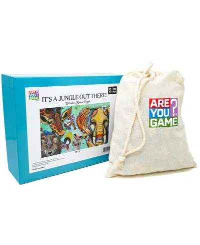 Areyougame Wooden Jigsaw Puzzle It's A Jungle Out There, 599 Pieces In Multi