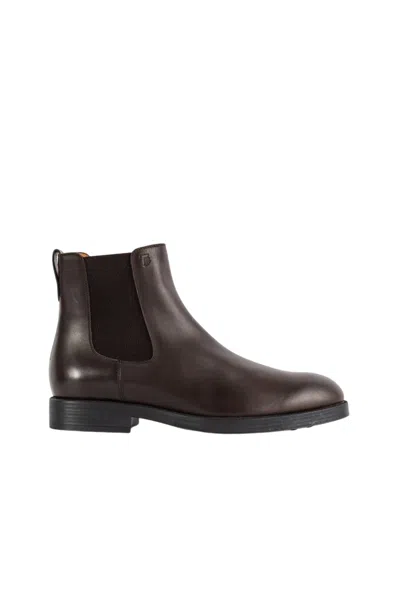 Dolce & Gabbana Portofino Sneakers In Nappa Calfskin With Cushioned Footbed In Black