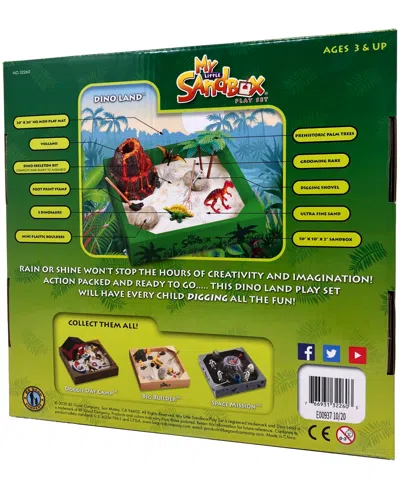 Be Good Company My Little Sandbox Dino Land Tabletop Play Set In Multi