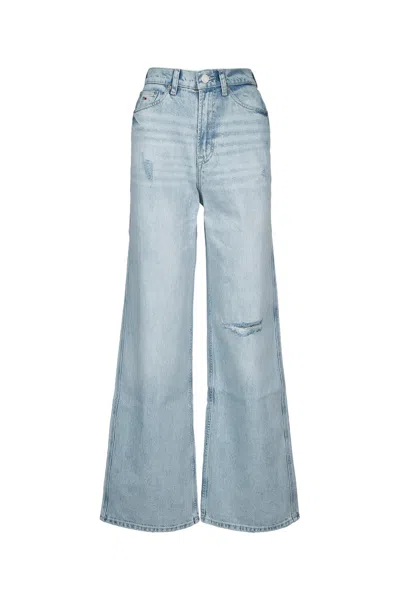 Tommy Jeans Distressed Wide-leg Jeans