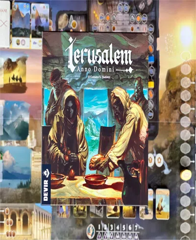 Devir Ierusalem Anno Domini Board Game In Multi