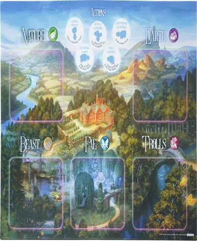 Forbidden Games Faeries And Magical Creatures Premium Kickstarter Edition In Multi