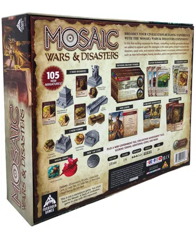 Forbidden Games Mosaic Wars Disasters Expansion Colossus Edition In Multi