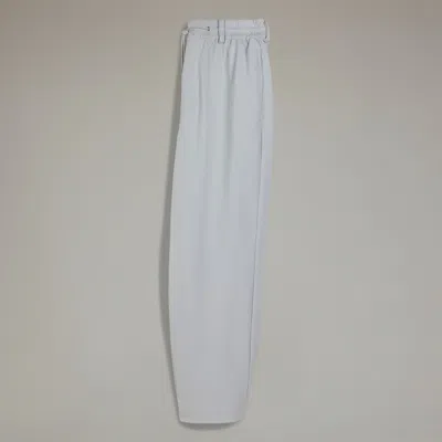 Y-3 Mesh Stripes Track Pants In Gray