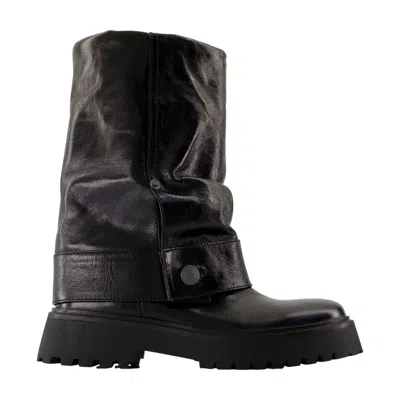 Zadig & Voltaire Zadig&voltaire Angie Sleeve Ankle Boots In Black