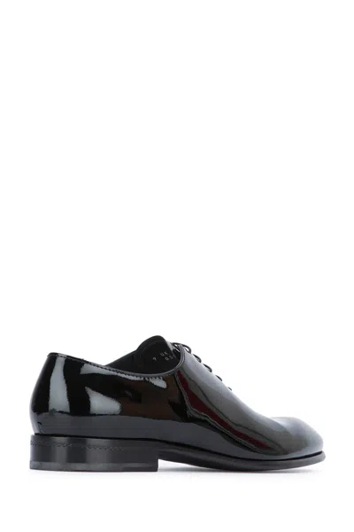 Zegna Lace-up Shoes Glossy Finish In Red