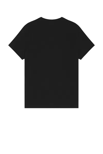 Canada Goose Big Chest Mini Embroidered T-shirt For Men In Black