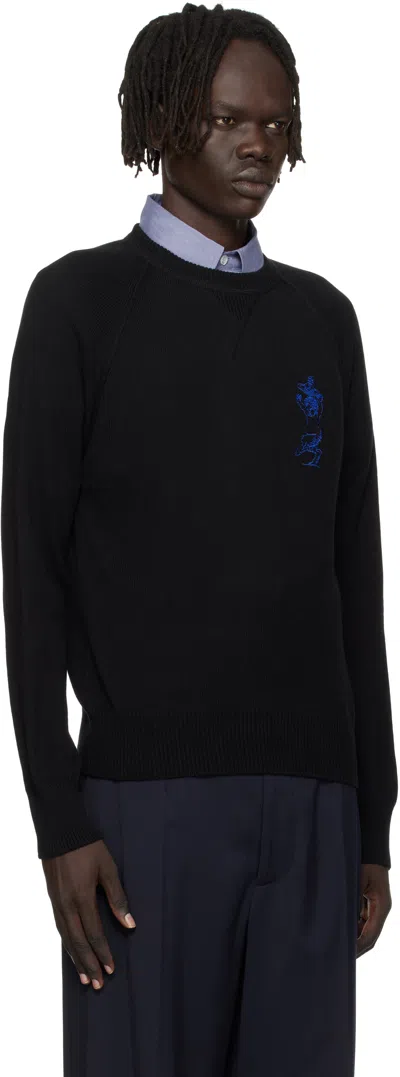 Vivienne Westwood Black Joshua Sweater In Black