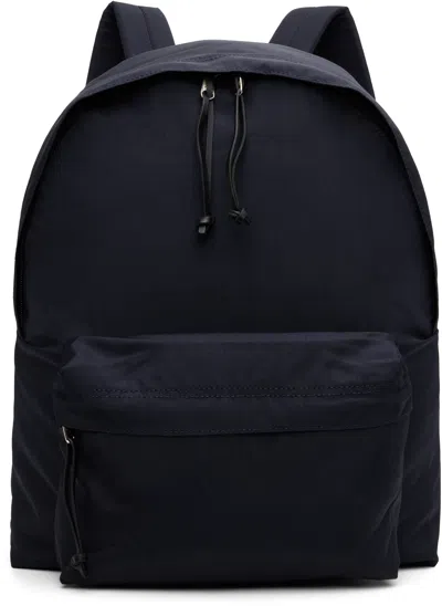 Auralee Navy Aeta Edition Backpack In Blue