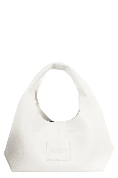 Marc Jacobs The Mini Sack Compact Single Handle Leather Satchel