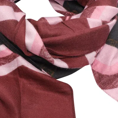 Liu •jo Logo Stole In Multi