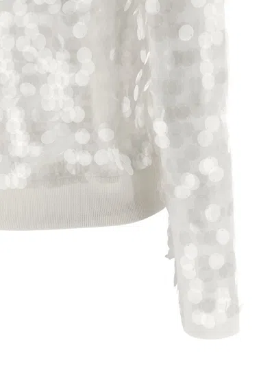 Max Mara 'necton' Cardigan In White