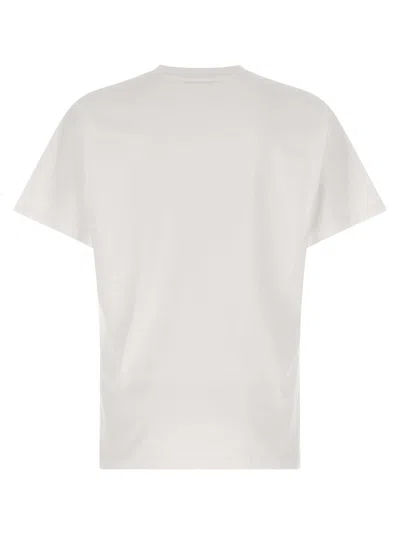 Givenchy White T-shirt With Maxi Logo On The Front In Cotton Man In White