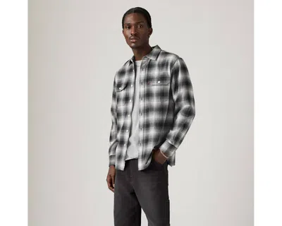 Levi's Jackson Worker Overshirt In Black